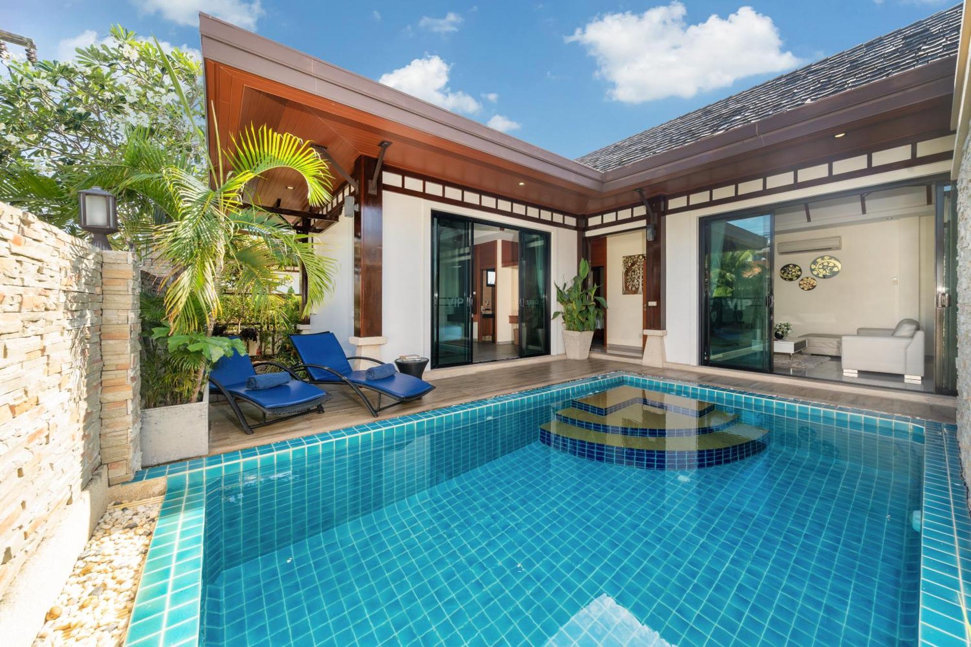 Private 2Br Pool Villa 2D15 In Gated Residences Rawai Vip Villas Near Kids Park Exterior photo
